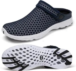 SAGUARO Men's Women's Quick Dry Garden Shoes Lightweight Breathable Gardening Clog Water Shoes Mesh Sandals for Sports Outdoor Beach Pool Exercise
