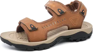 Saidoteto Men's Hiking Sandals with Adjustable Straps,Open Toe Athletic Sport Sandals Outdoor Universal Water Beach Sandals