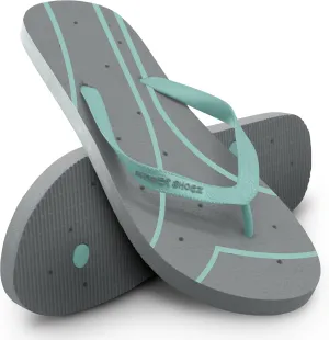 Shower Shoez Women's Non-Slip Pool Dorm Water Sandals Flip Flops