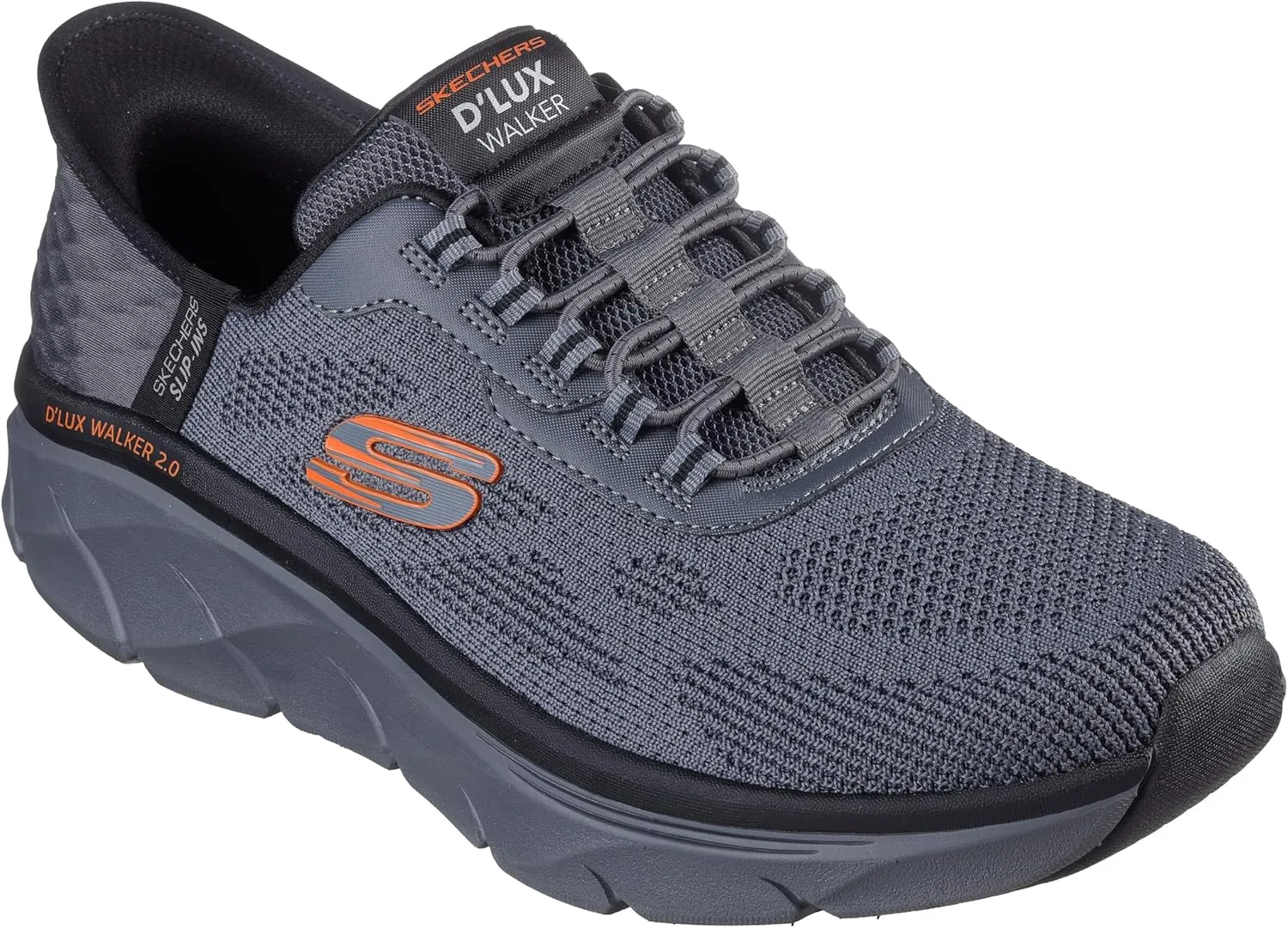Skechers Men's Slip-Ins RF D'Lux Walker 2.0 Rezinate Sneaker