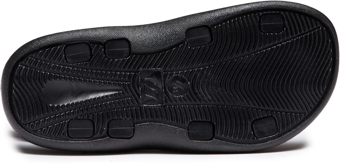 Skysole All Terrain Double Strap Sandals for Boys - Rubber Sole Amphibian Shoes for Beach, Pool, Hiking, Walking & Sports