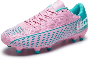 Soccer Cleats for Men's and Women's Outdoor Unisex Football Shoes Firm Rugby Boots