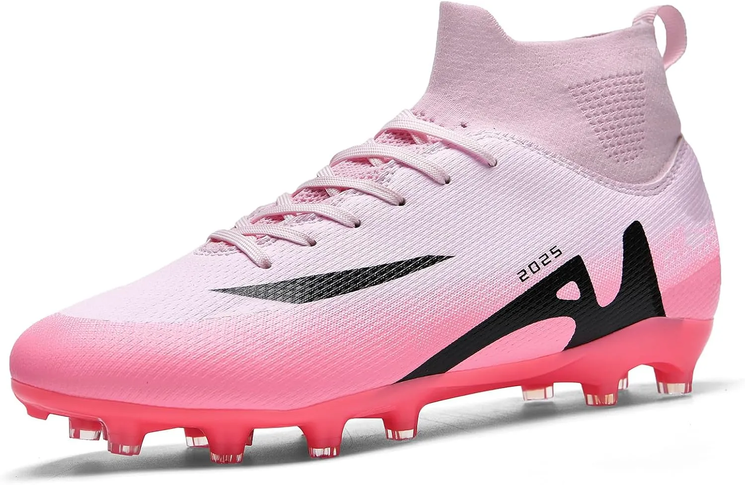 Soccer Cleats for Womens Mens Outdoor Unisex Turf Shoes Youth Rugby Shoes Adult AG FG TF Football Boots Wide Training Sneaker