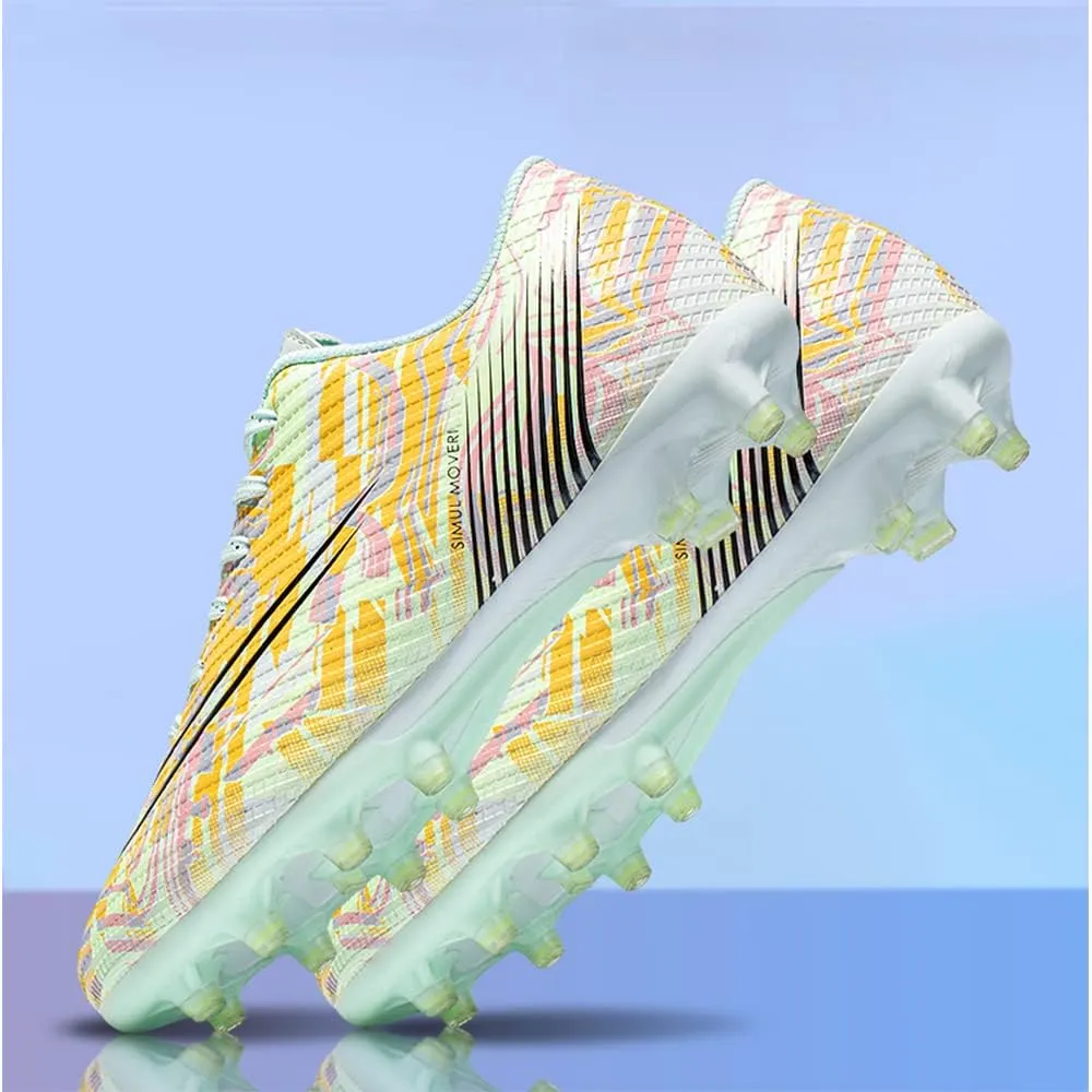 Soccer Cleats Men's Soccer Shoes Boys' Soccer Shoes Fg/ag Spikes Outdoor Professional Football Shoes Indoor Training Turf Soccer Shoe Unisex