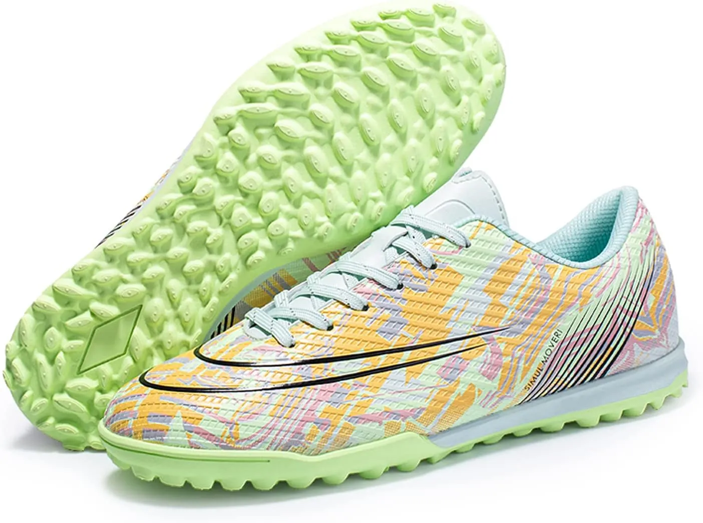 Soccer Cleats Men's Soccer Shoes Boys' Soccer Shoes Fg/ag Spikes Outdoor Professional Football Shoes Indoor Training Turf Soccer Shoe Unisex