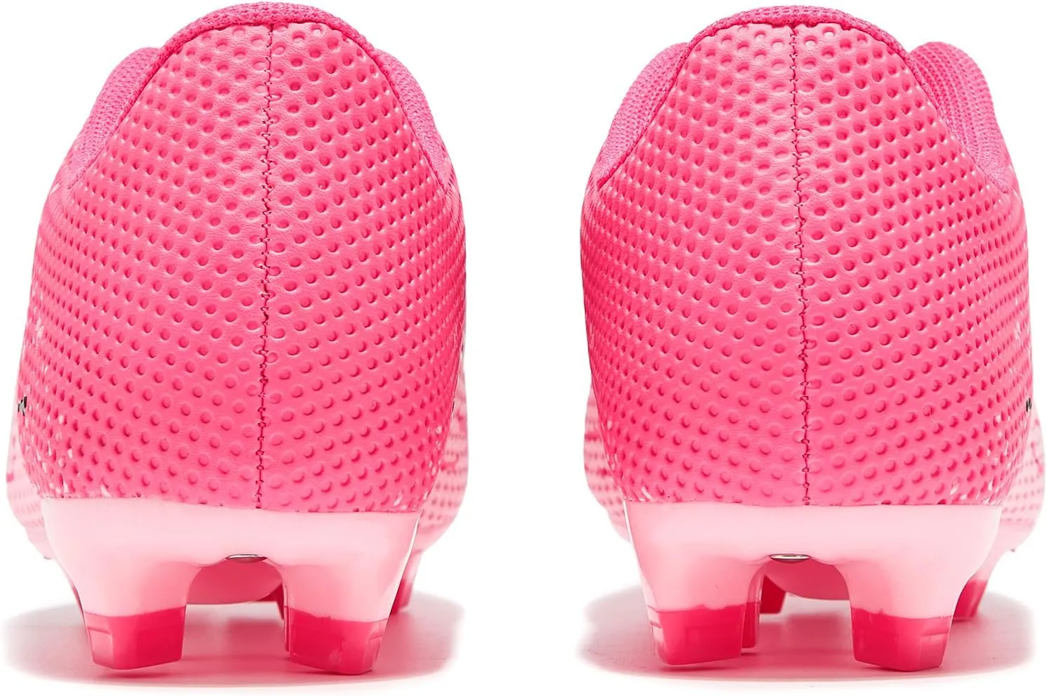Soccer Shoes for Boys Pink Soccer Cleats Breathable Athletic Toddler Black Football Boots for Outdoor Indoor Soccer Shoes for Girls AG/FG