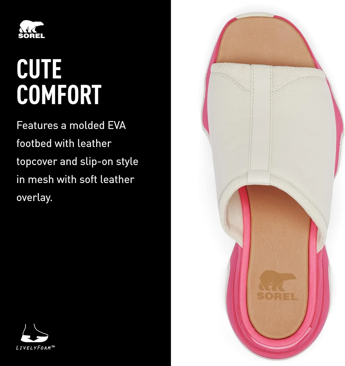 Sorel Women's Kinetic Impact Slide High Sandals
