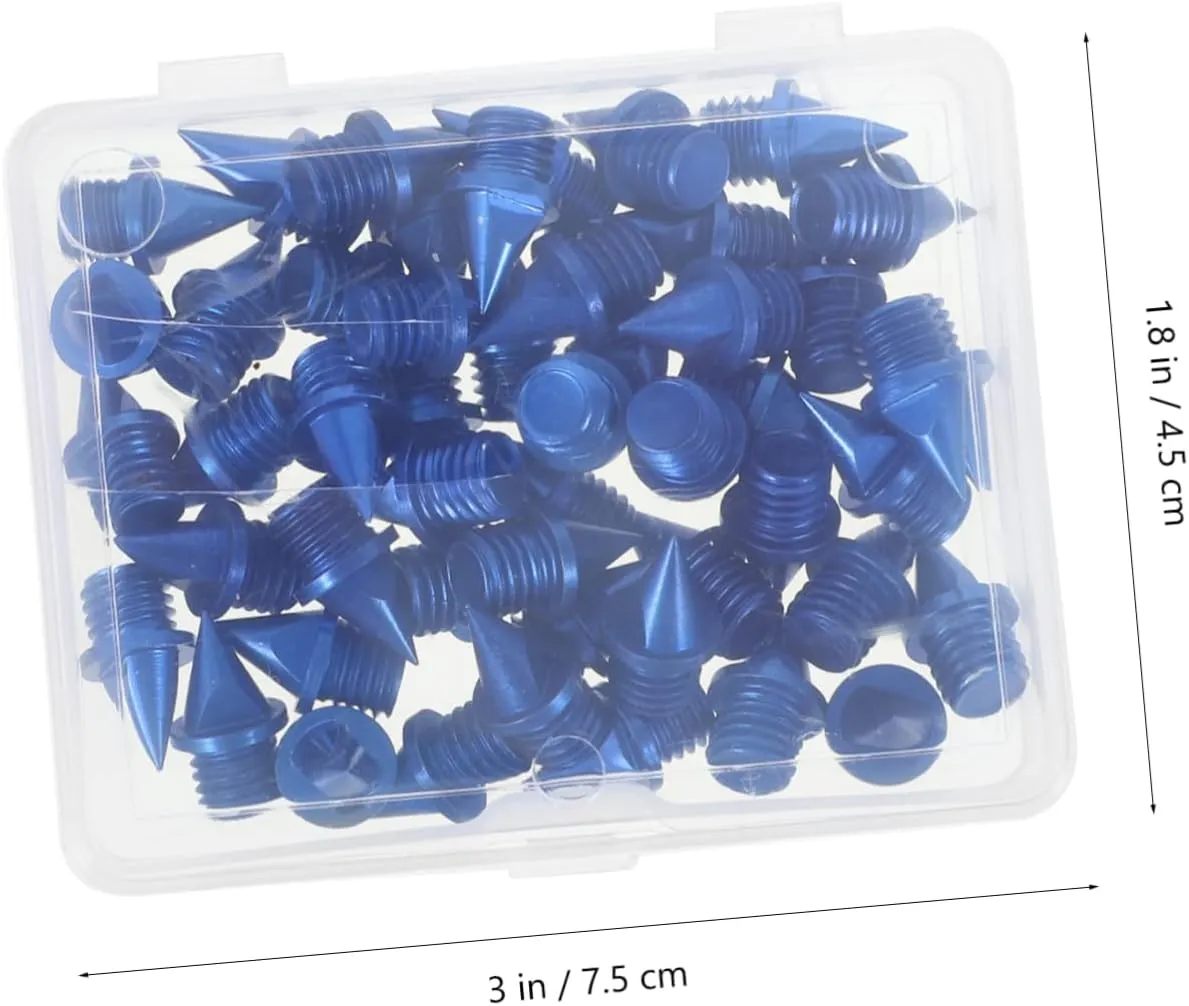 Sosoport 2 Sets Stud Set Field Sprinting Spikes Track Shoes Spike high Jumping Spikes Sports Short Shoes Spikes