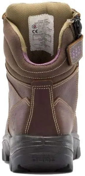 Steel Blue Women's Southern Cross Zip: Met/PR Midsole Steel Toe Work Boots, Oak