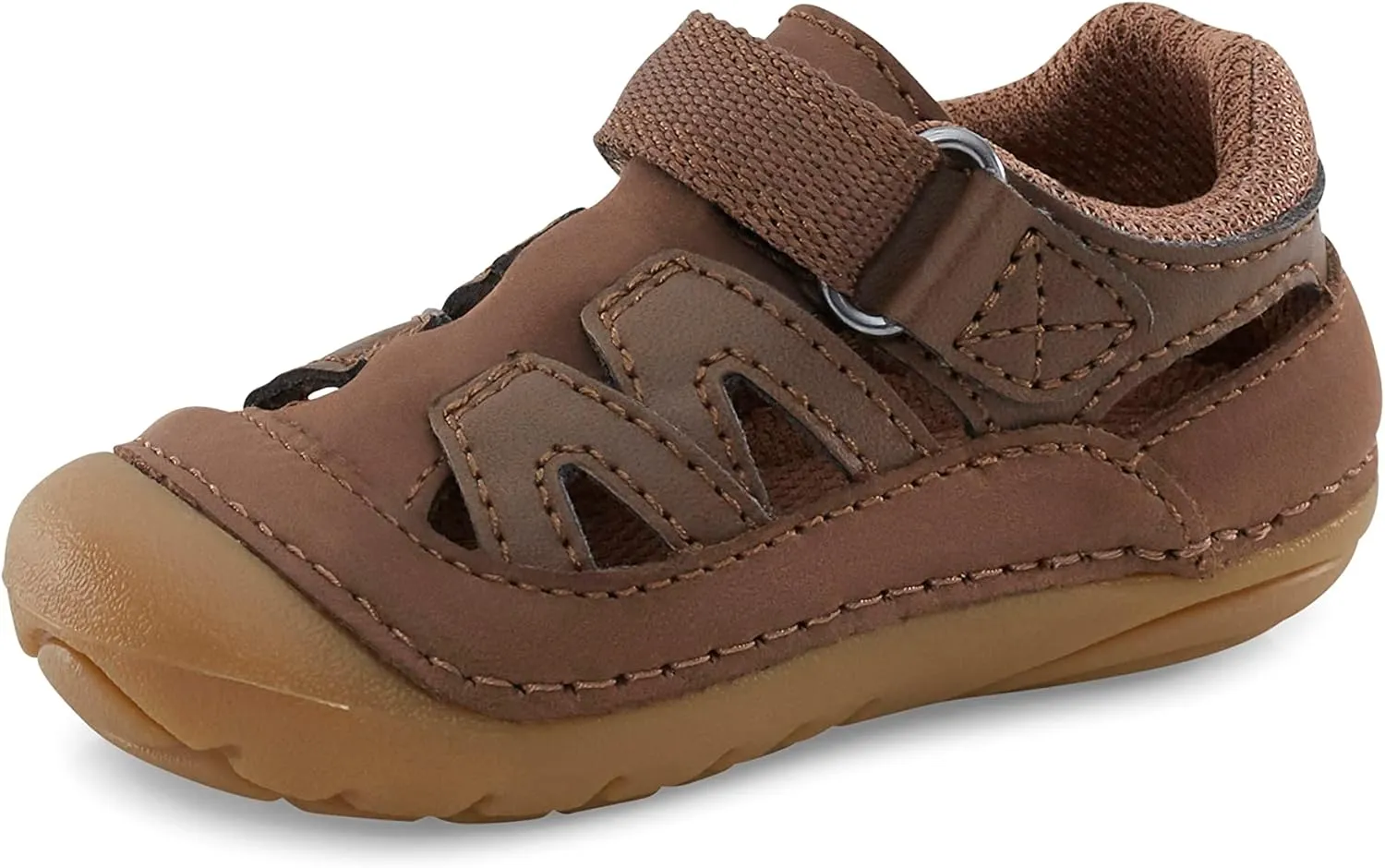 Stride Rite Unisex-Baby Sm Adam First Walker Shoe