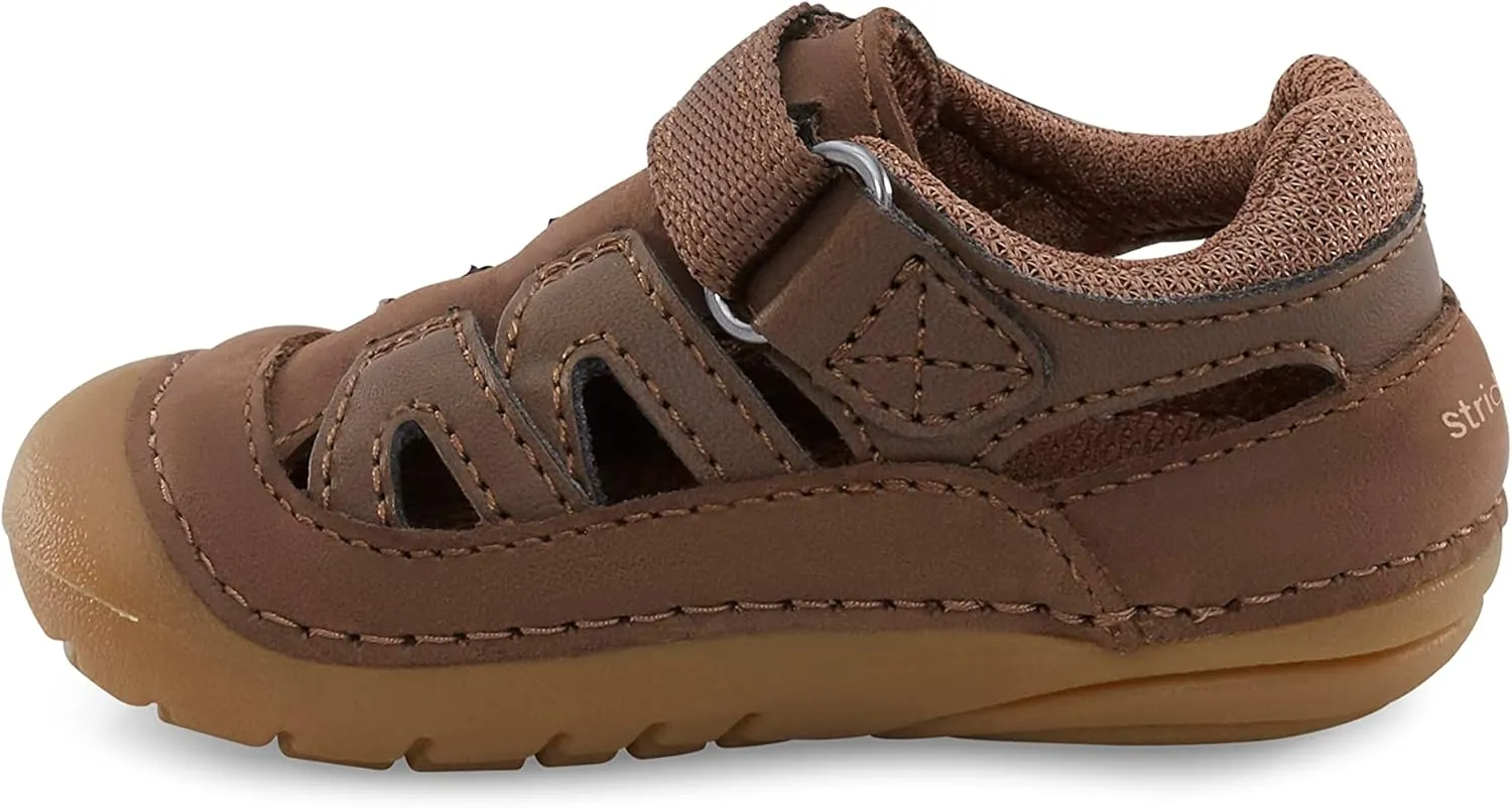 Stride Rite Unisex-Baby Sm Adam First Walker Shoe