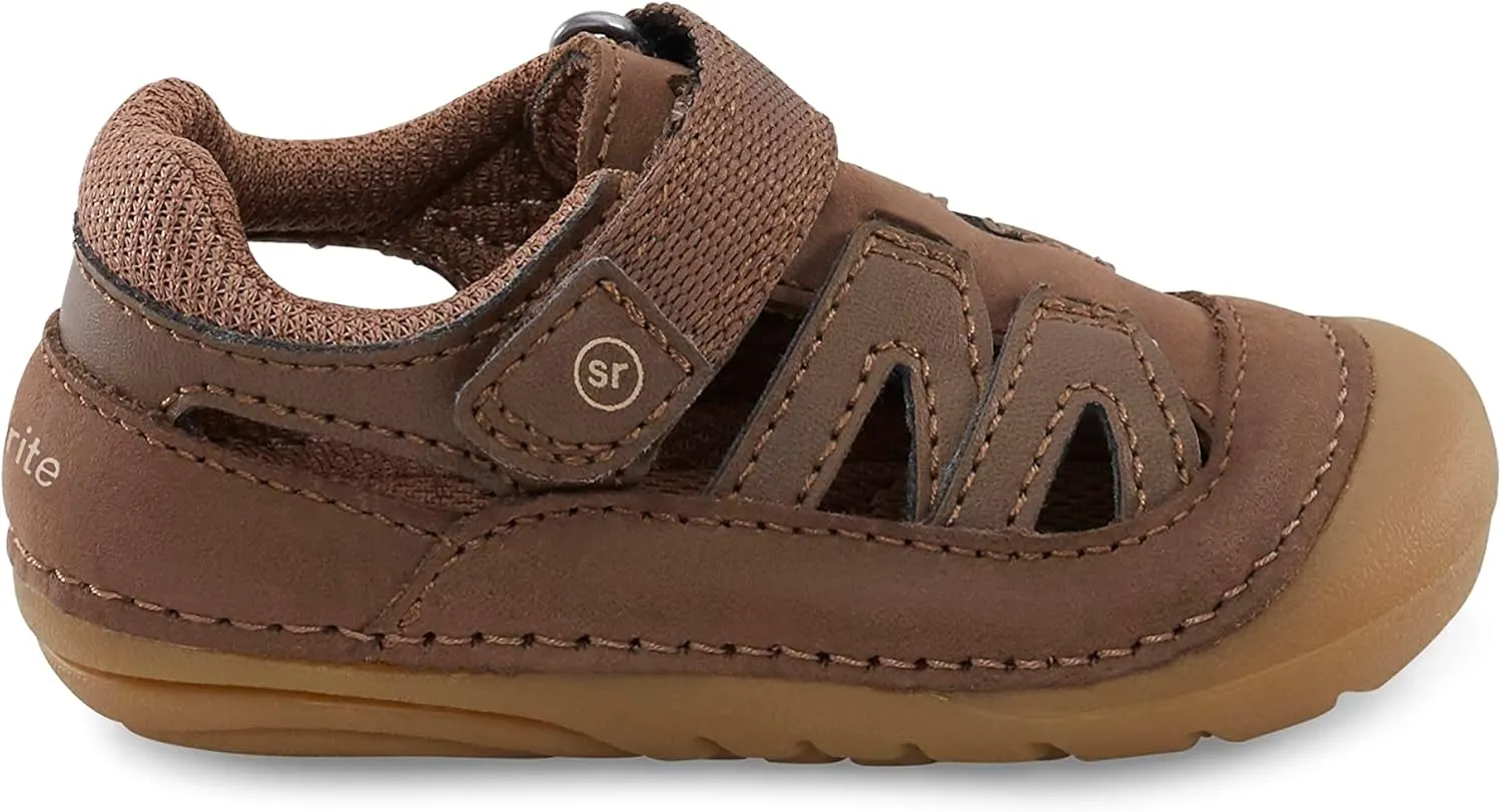 Stride Rite Unisex-Baby Sm Adam First Walker Shoe