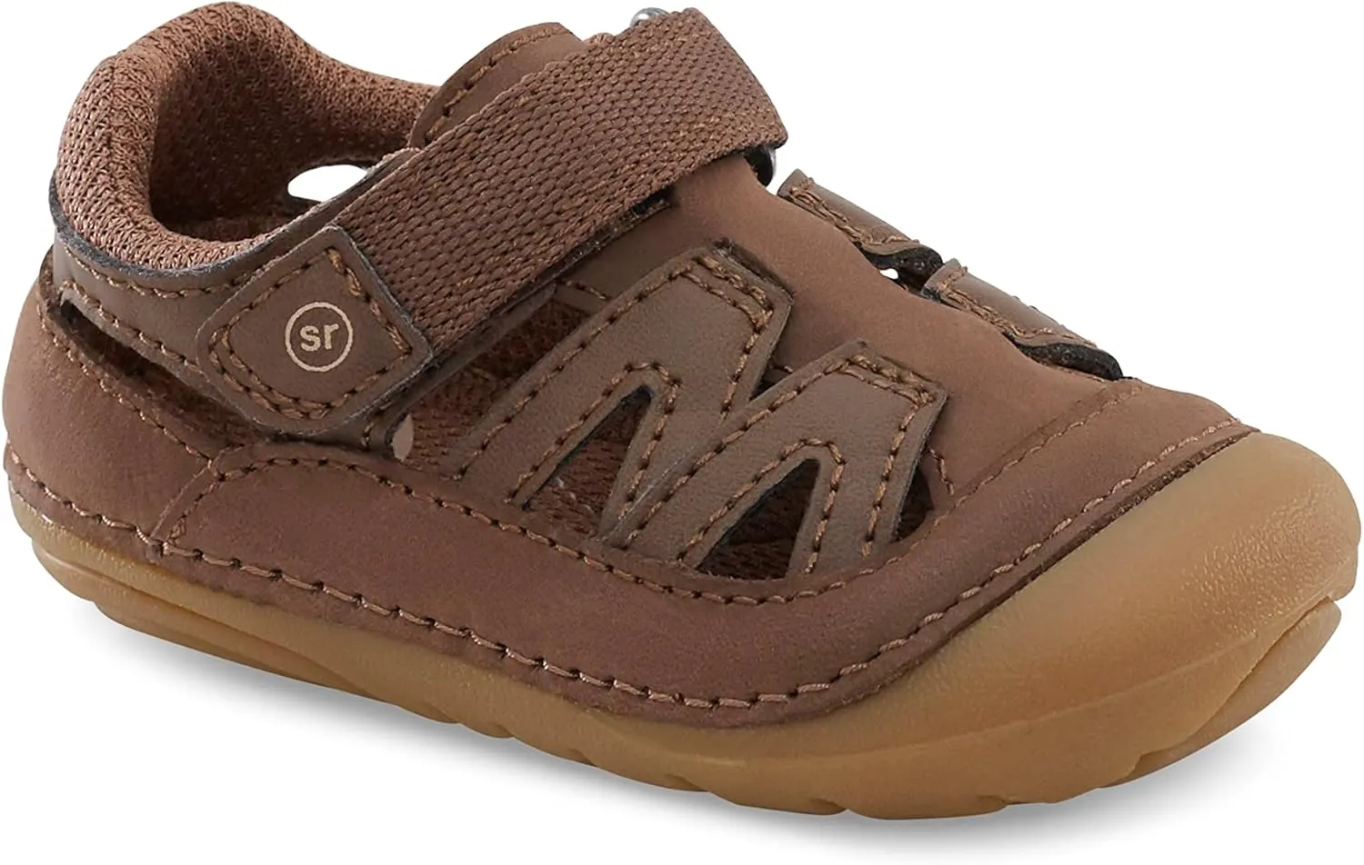 Stride Rite Unisex-Baby Sm Adam First Walker Shoe