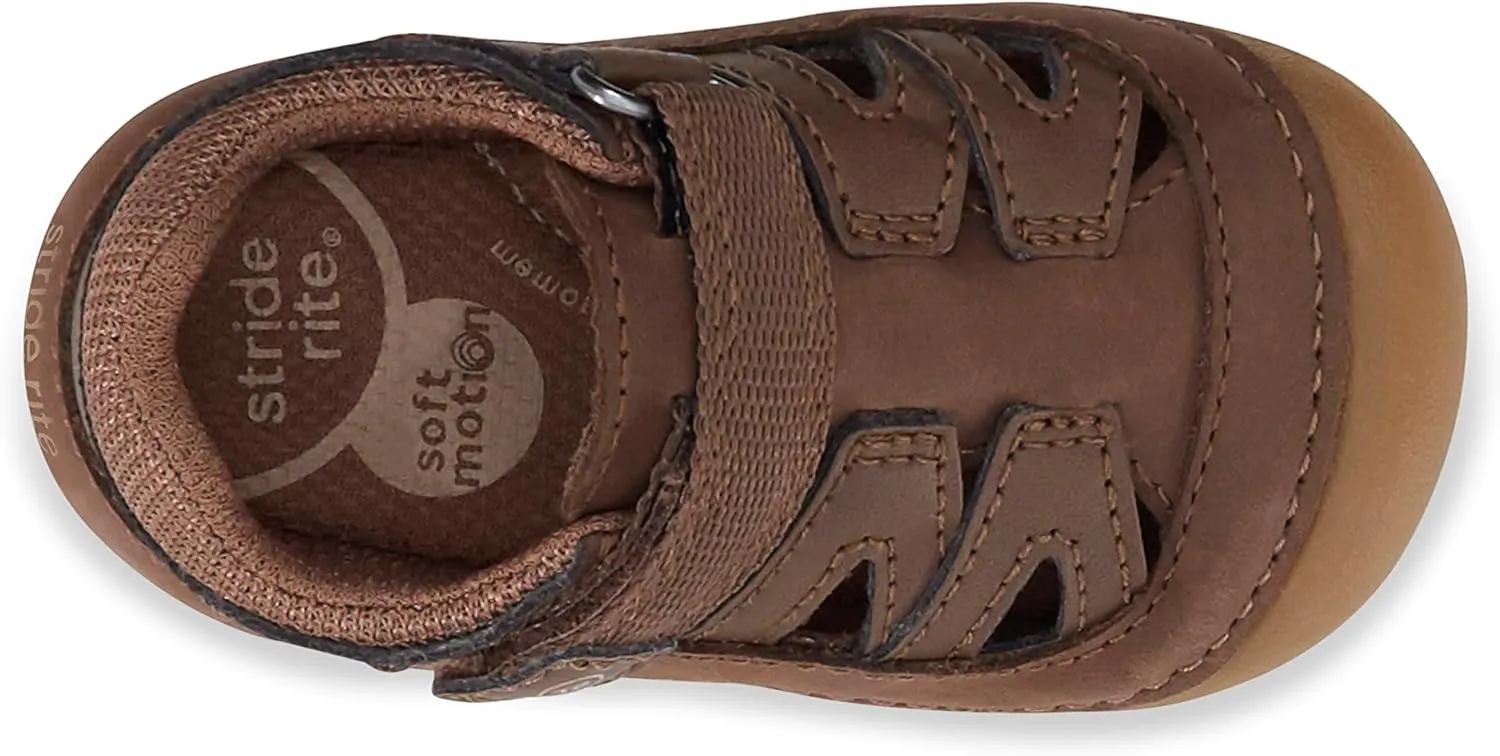 Stride Rite Unisex-Baby Sm Adam First Walker Shoe