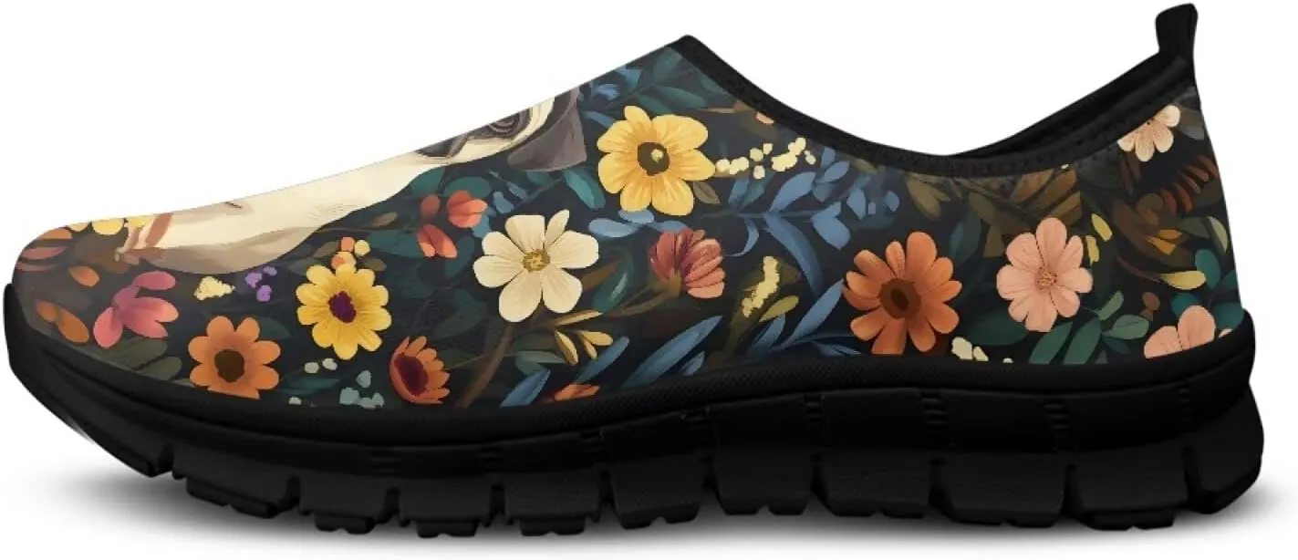Tennis Sneakers Flats Walking Loafer Work Sneaker Wide Width Business Office Shoes for Women Men
