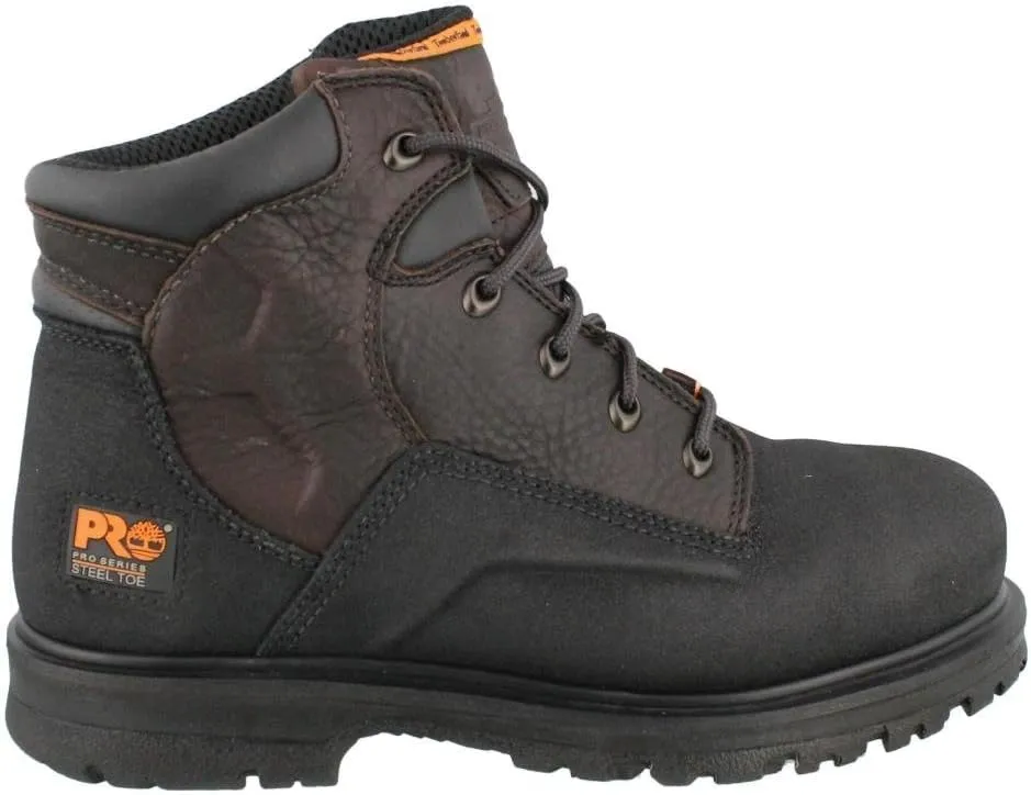 Timberland PRO mens Powerwelt 6 Inch Steel Safety Toe Waterproof Industrial Work Boot
