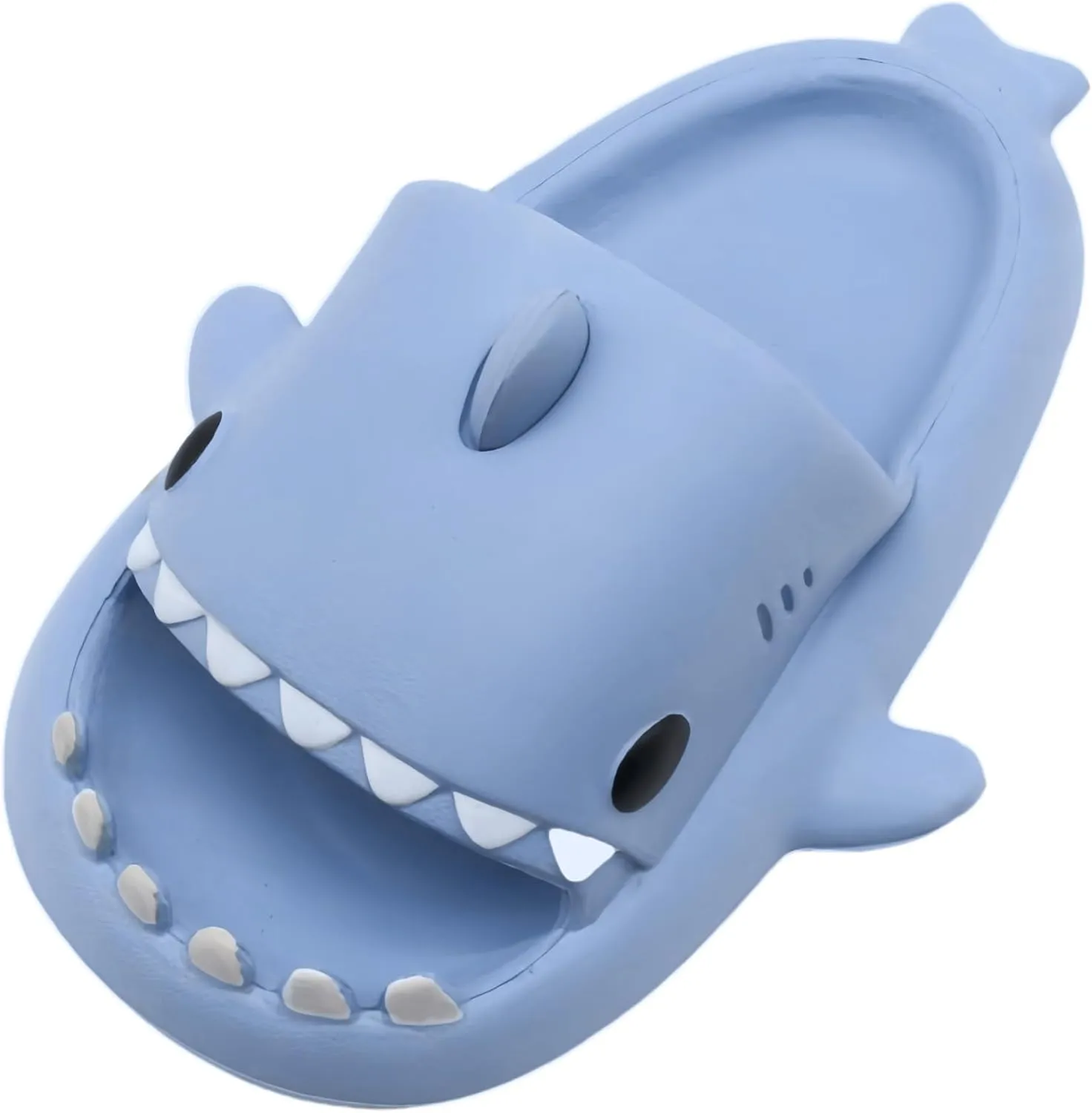 Toddler Shoes Shark Slippers Slides Sandals for 0-8yrs Kids Unisex for Girls and Boys Cloud Shower Slippers Garden Shoes Cartoon Slides Slip-Resistance Sandals Cushioned Thick Sole Beach Pool Slippers