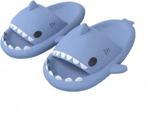 Toddler Shoes Shark Slippers Slides Sandals for 0-8yrs Kids Unisex for Girls and Boys Cloud Shower Slippers Garden Shoes Cartoon Slides Slip-Resistance Sandals Cushioned Thick Sole Beach Pool Slippers