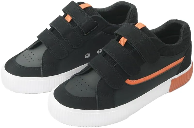 Toddler Sneakers for Girls - Lightweight Shoes with Soft Soles & Adjustable Strap, Arch Support & Breathable Design - Washable & Stylish