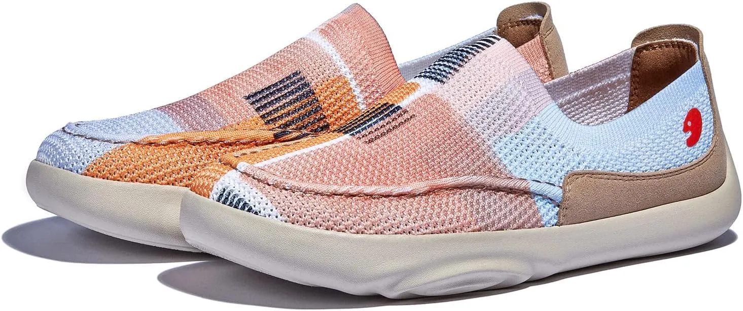 UIN Womens Loafers Casual Travel Barefoot Shoes Lightweight Comfort Slip On Sneakers Mojacar