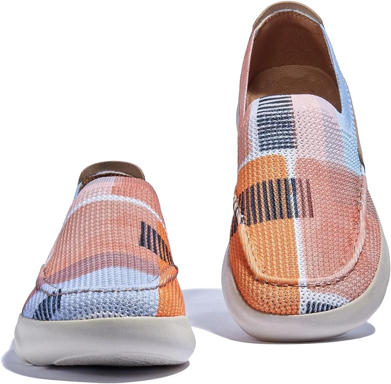 UIN Womens Loafers Casual Travel Barefoot Shoes Lightweight Comfort Slip On Sneakers Mojacar
