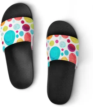 Unisex Slides for Women Men, Comfortable Slippers Slides, Non-slip Shower Shoes House Fashion Thick for Indoor & Outdoor（23062905）