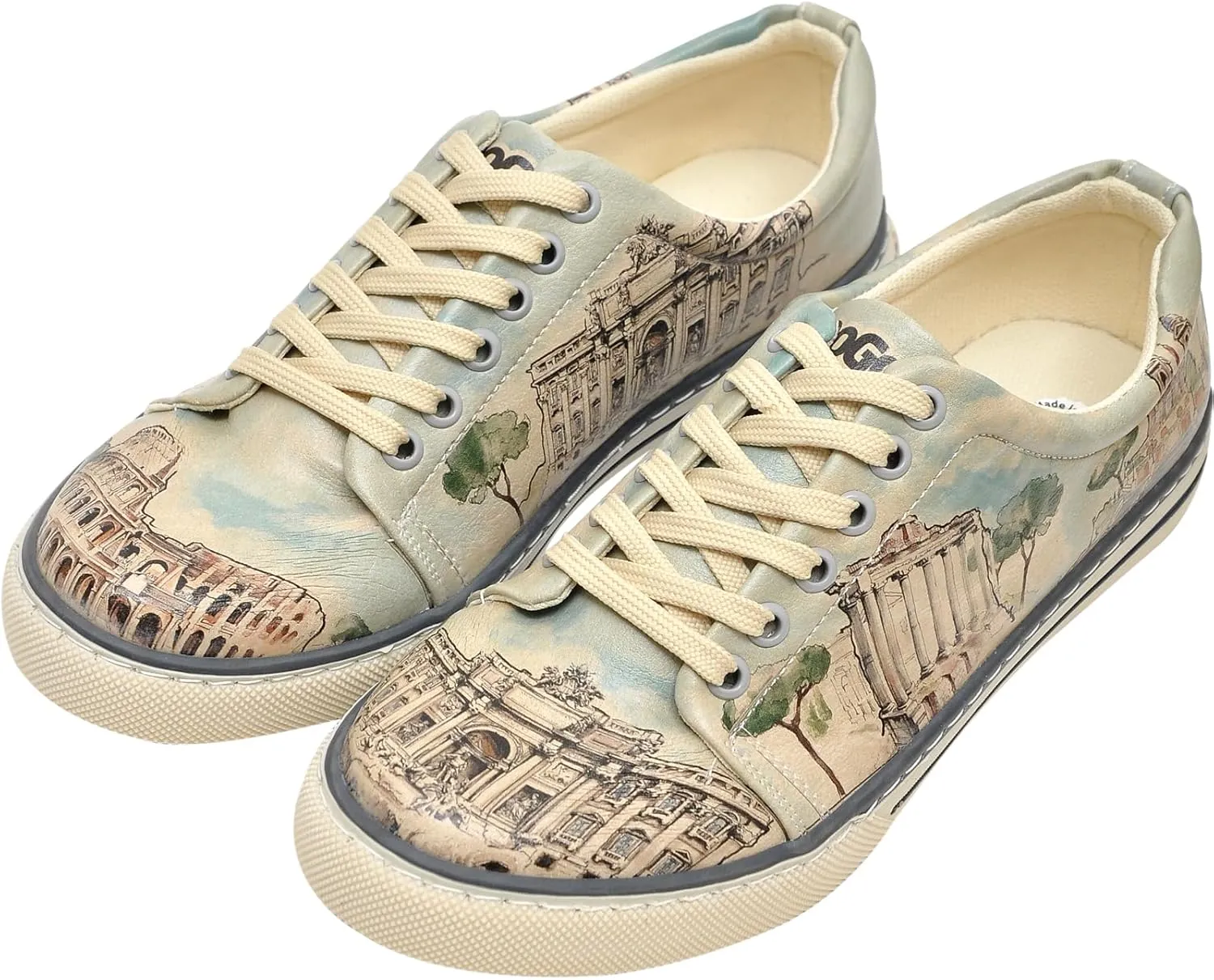 Vegan Leather Sneakers for Women - Handmade and Unique Fashion Sneakers for Women