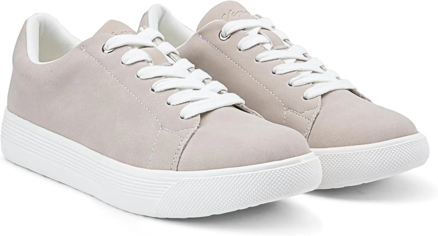 Vepose Women's 8012 Lace Up Classic Fashion Sneakers Comfortable Cute Shoes