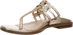 Vionic Women's Citrine Alvana Toe-Post Sandal- Supportive Ladies Dress Slide Sandals That Include Three-Zone Comfort with Orthotic Insole Arch Support, Medium and Wide Fit, Sizes 5-12