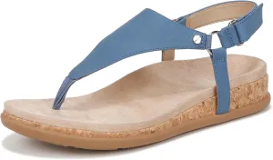 Vionic Women's Copal Kirra Fashionable Strappy Flat Sandals-Supportive Ladies Comfort Sandals That Includes a Concealed Orthotic Insole Sizes 5-12