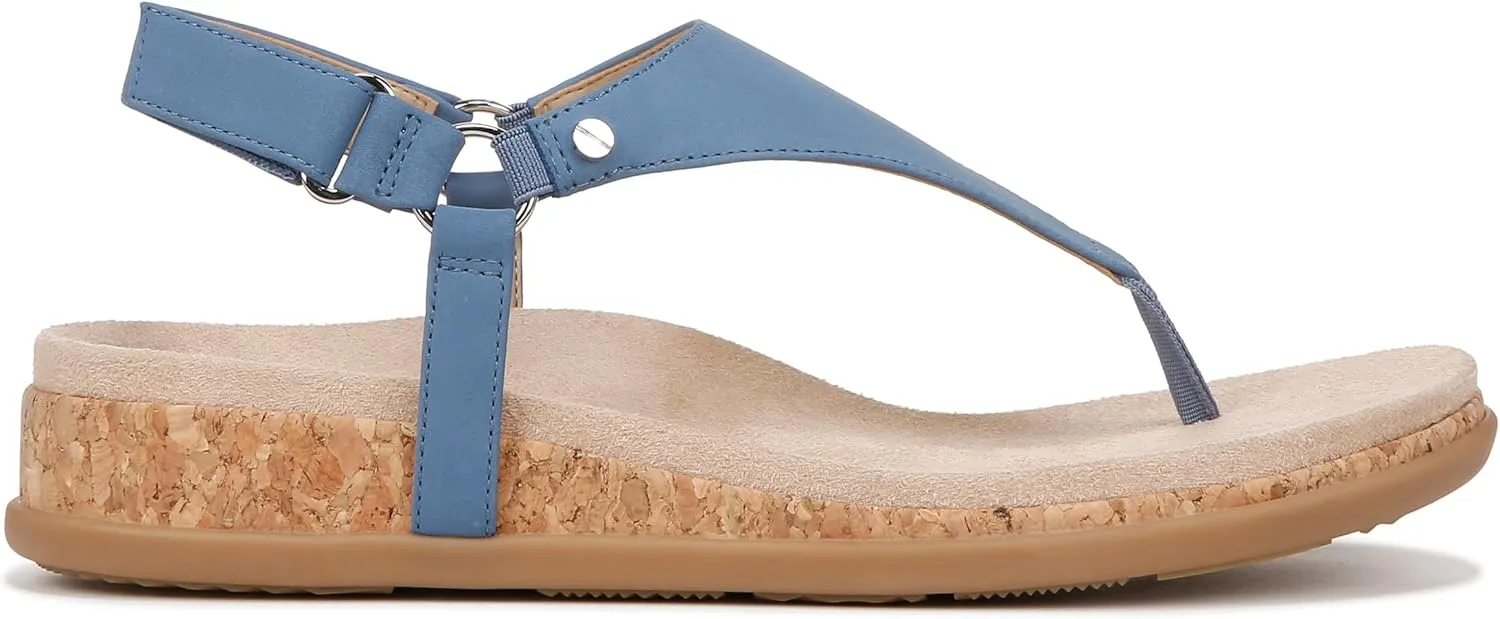 Vionic Women's Copal Kirra Fashionable Strappy Flat Sandals-Supportive Ladies Comfort Sandals That Includes a Concealed Orthotic Insole Sizes 5-12