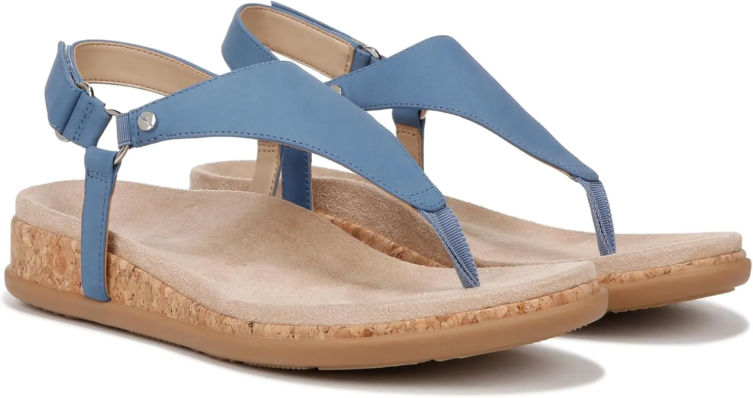 Vionic Women's Copal Kirra Fashionable Strappy Flat Sandals-Supportive Ladies Comfort Sandals That Includes a Concealed Orthotic Insole Sizes 5-12