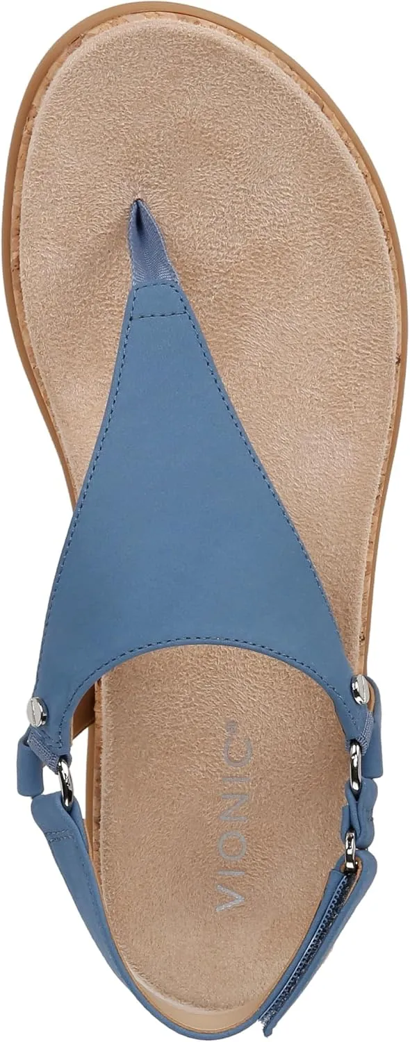 Vionic Women's Copal Kirra Fashionable Strappy Flat Sandals-Supportive Ladies Comfort Sandals That Includes a Concealed Orthotic Insole Sizes 5-12