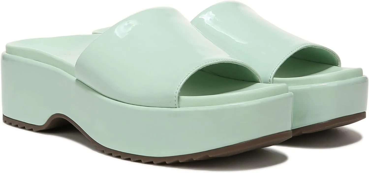 Vionic Women's Plateau Trista Slide Platform Sandal -Supportive Slide That Includes an Orthotic Insole and Cushioned Outsole for Arch Support, Medium Fit, Sizes 5-11
