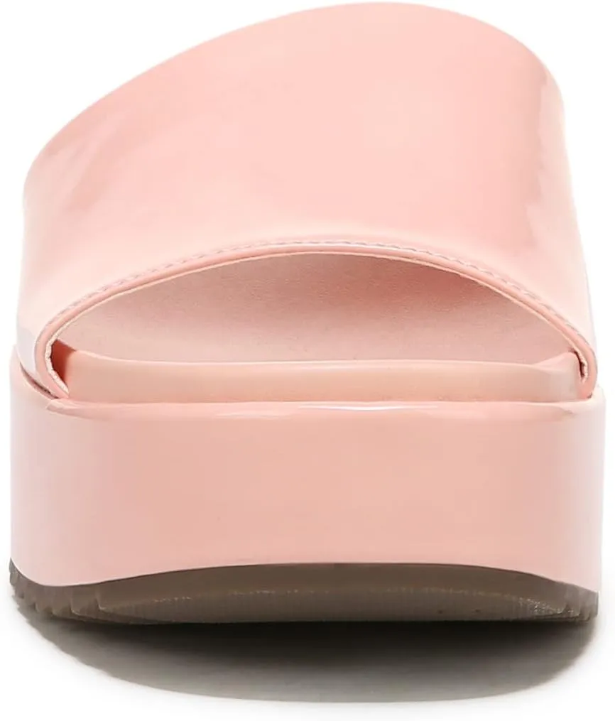 Vionic Women's Plateau Trista Slide Platform Sandal -Supportive Slide That Includes an Orthotic Insole and Cushioned Outsole for Arch Support, Medium Fit, Sizes 5-11
