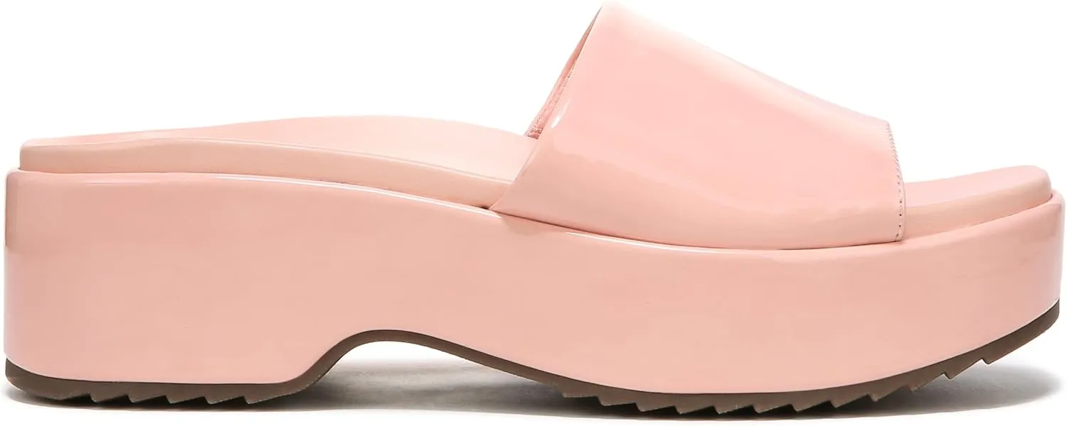 Vionic Women's Plateau Trista Slide Platform Sandal -Supportive Slide That Includes an Orthotic Insole and Cushioned Outsole for Arch Support, Medium Fit, Sizes 5-11