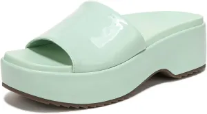 Vionic Women's Plateau Trista Slide Platform Sandal -Supportive Slide That Includes an Orthotic Insole and Cushioned Outsole for Arch Support, Medium Fit, Sizes 5-11