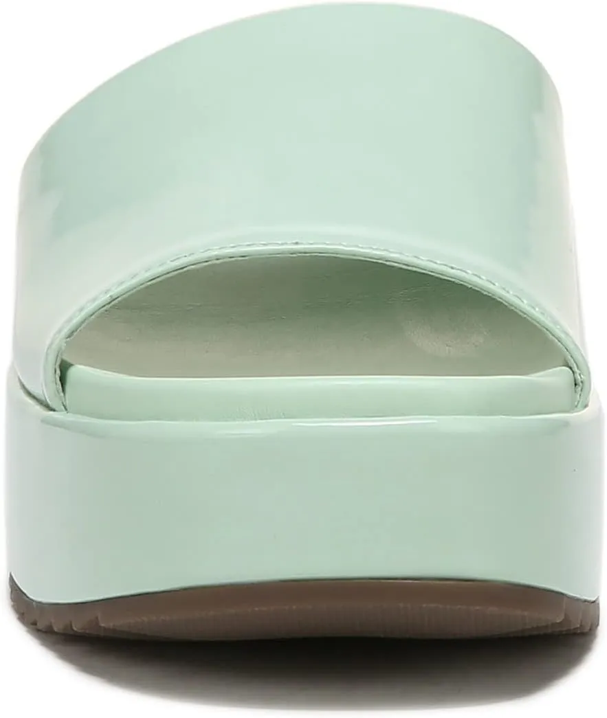 Vionic Women's Plateau Trista Slide Platform Sandal -Supportive Slide That Includes an Orthotic Insole and Cushioned Outsole for Arch Support, Medium Fit, Sizes 5-11