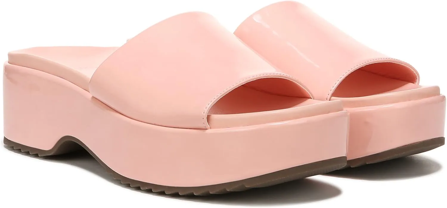 Vionic Women's Plateau Trista Slide Platform Sandal -Supportive Slide That Includes an Orthotic Insole and Cushioned Outsole for Arch Support, Medium Fit, Sizes 5-11