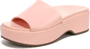 Vionic Women's Plateau Trista Slide Platform Sandal -Supportive Slide That Includes an Orthotic Insole and Cushioned Outsole for Arch Support, Medium Fit, Sizes 5-11