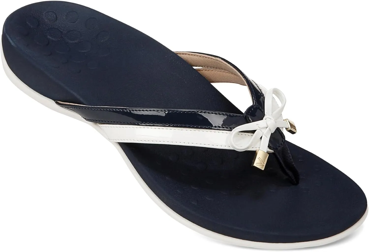 Vionic Women's Rest Bella X Flip Flop-Comfotable Slide On Toe Posts Sandals with Orthotic Insole Arch Support, Medium and Wide Widths, Sizes 5-11, Women's Sandals