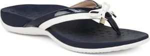 Vionic Women's Rest Bella X Flip Flop-Comfotable Slide On Toe Posts Sandals with Orthotic Insole Arch Support, Medium and Wide Widths, Sizes 5-11, Women's Sandals
