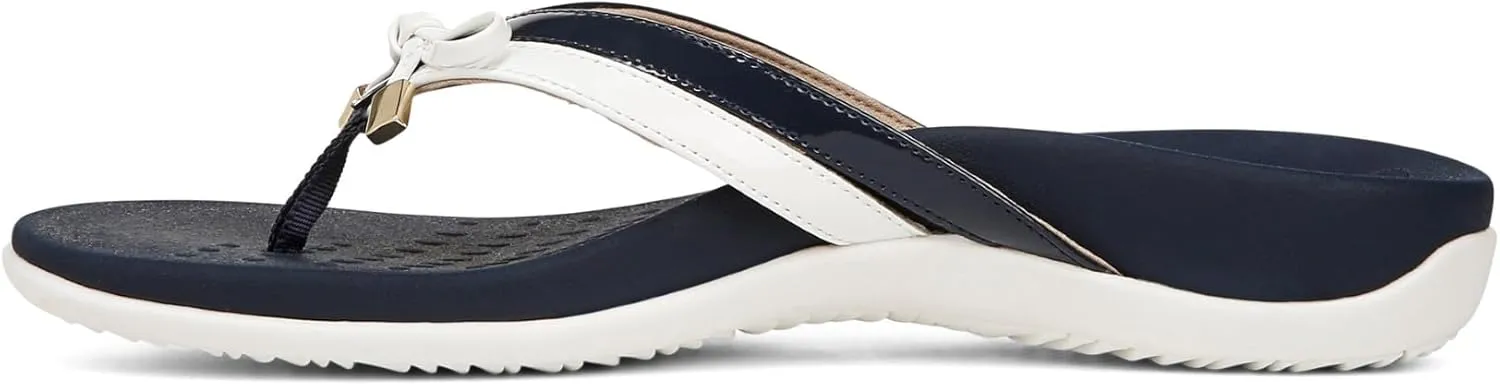 Vionic Women's Rest Bella X Flip Flop-Comfotable Slide On Toe Posts Sandals with Orthotic Insole Arch Support, Medium and Wide Widths, Sizes 5-11, Women's Sandals