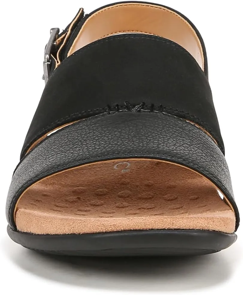 Vionic Women's Rest Morro Comfortable Flat Sandals- Supportive Dressy Sandals Comfort Shoes That Includes a Concealed Orthotic Insole Sizes 5-12