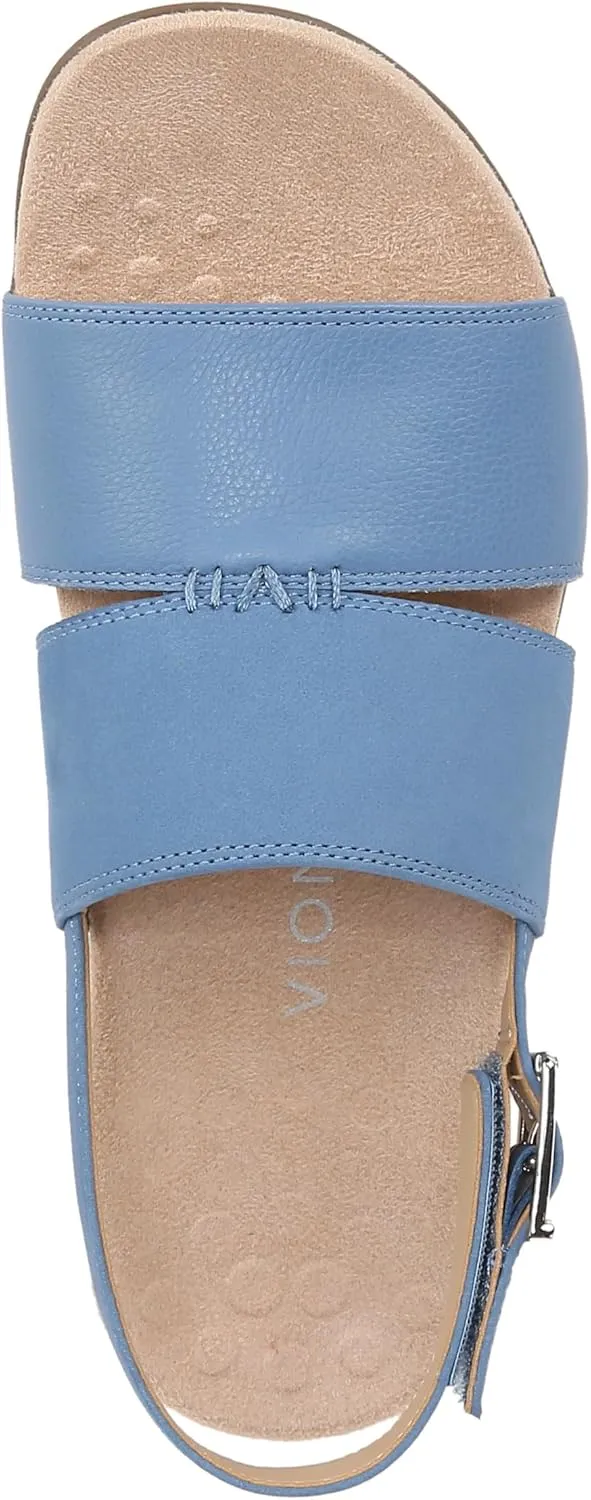 Vionic Women's Rest Morro Comfortable Flat Sandals- Supportive Dressy Sandals Comfort Shoes That Includes a Concealed Orthotic Insole Sizes 5-12