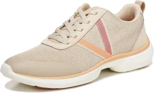 Vionic Women's Vortex Jolisa Lace Up Knit Athletic Shoes - Ladies Supportive Walking Sneakers That Include Three-Zone Comfort with Orthotic Insole Arch Support, Medium and Wide Fit Sizes 5-12