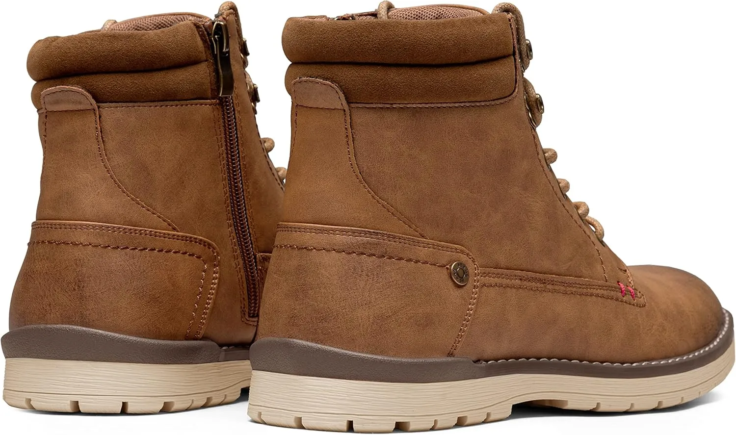 Vostey Men's Chukka Boots Motorcycle Casual Hiking Boot for Men