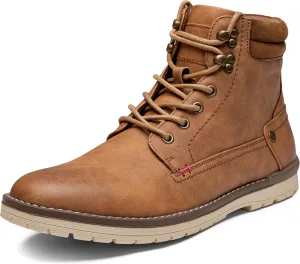 Vostey Men's Chukka Boots Motorcycle Casual Hiking Boot for Men