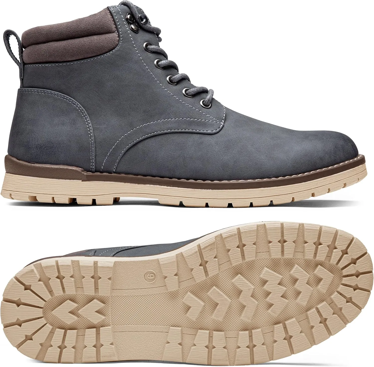 Vostey Men's Hiking Boots Waterproof Casual Chukka Boots for Men