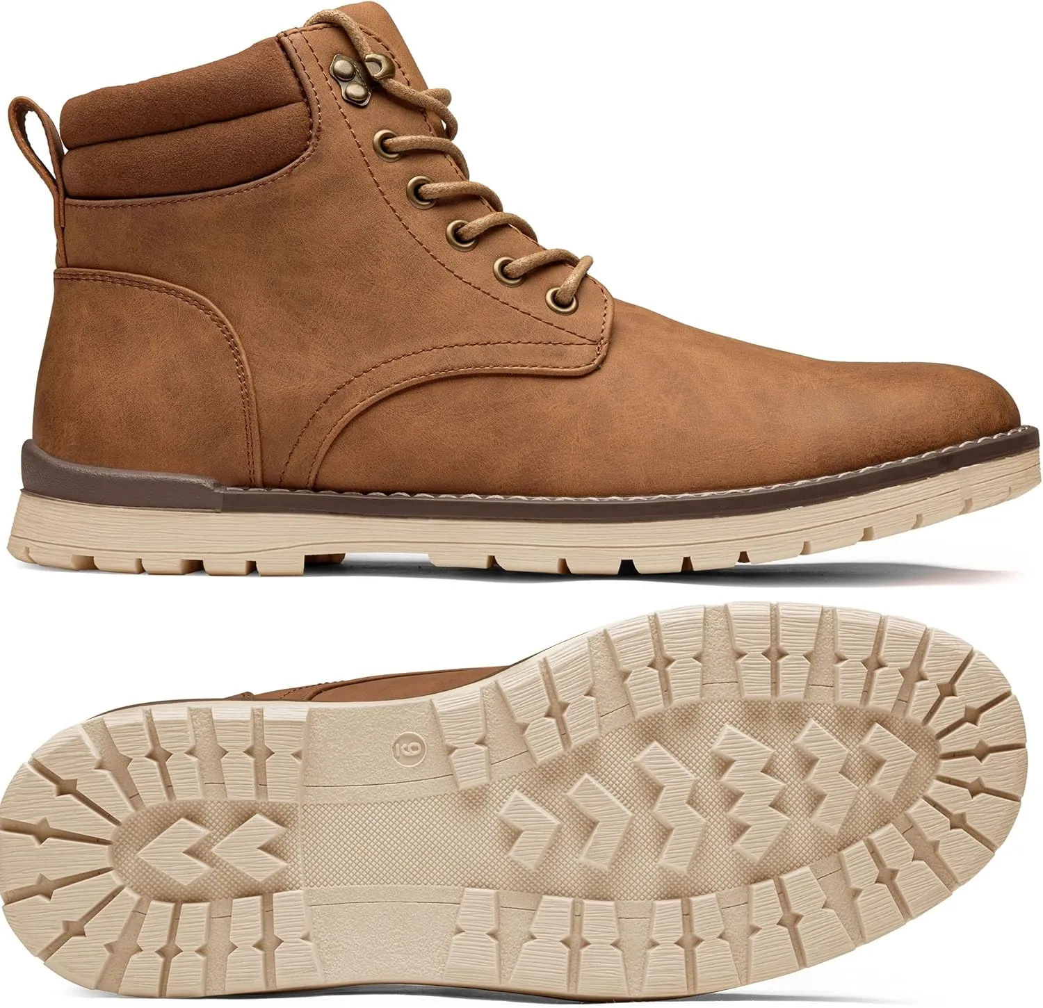 Vostey Men's Hiking Boots Waterproof Casual Chukka Boots for Men